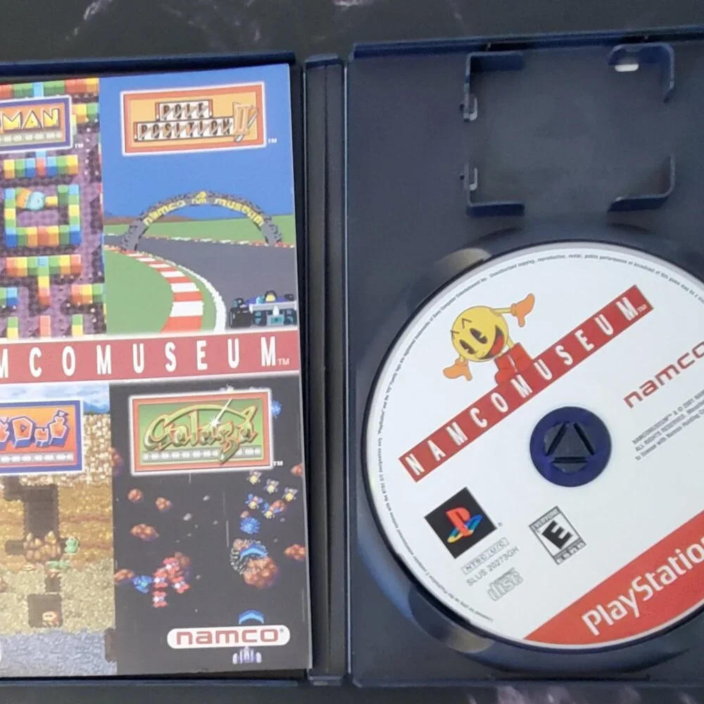 Playstation 2 Namco Museum Greatest Hits CIB Sony PS2 Pac-Man, Pole Position..